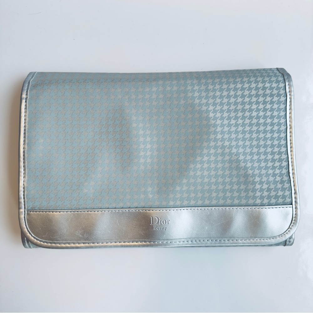 ✅Sold✅DIOR Beauty Mesh Makeup Hanging Bag Case Organizer Travel Rare